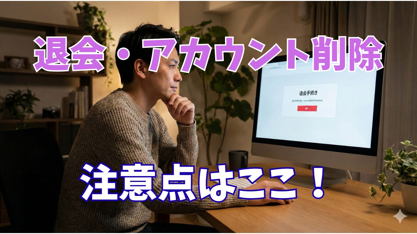 Stripchat退会・削除は1分!登録前に知るべき注意点と手順