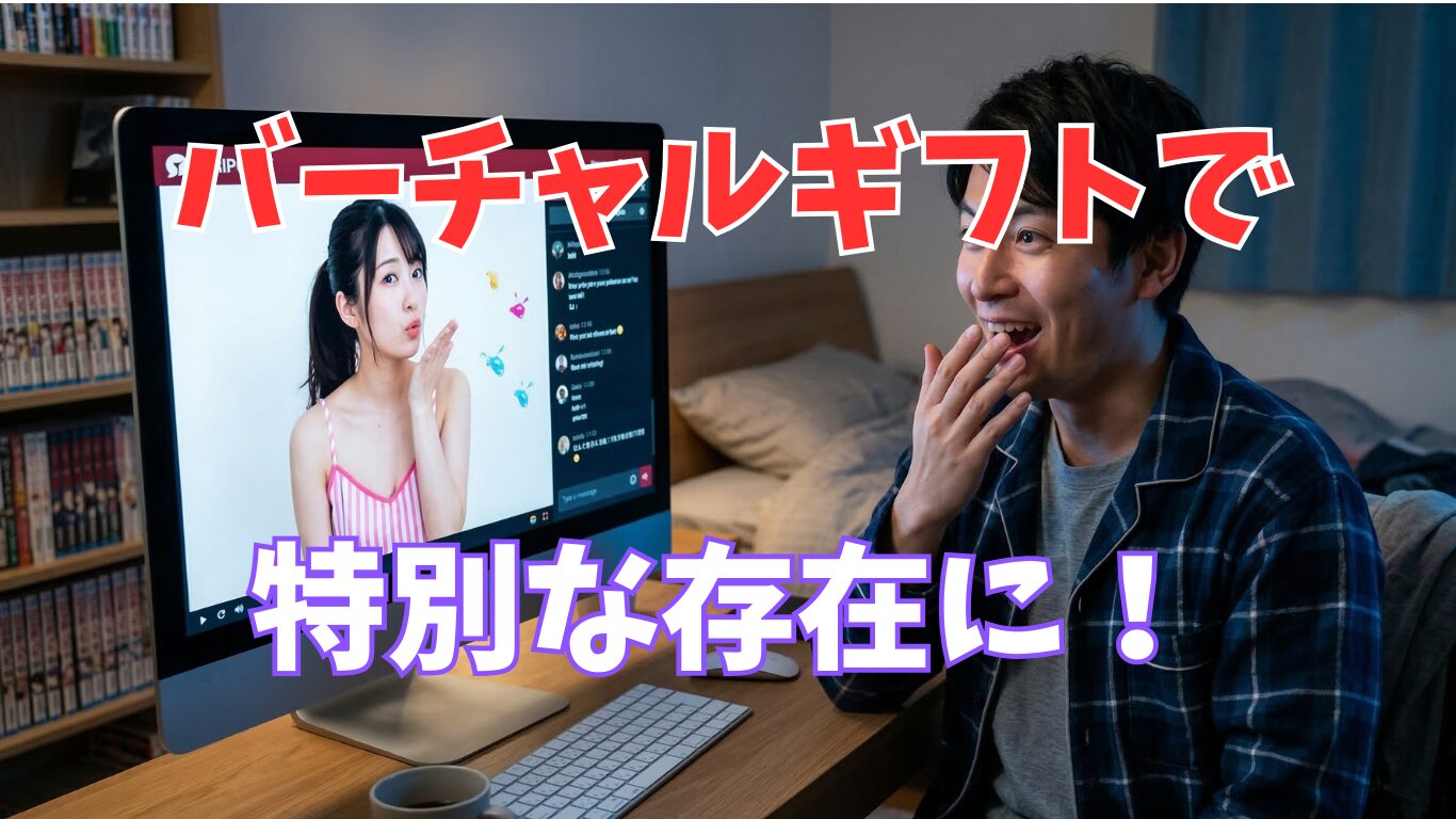 モデルの心を掴む究極のスパイス！バーチャルギフトで特別な存在になる方法